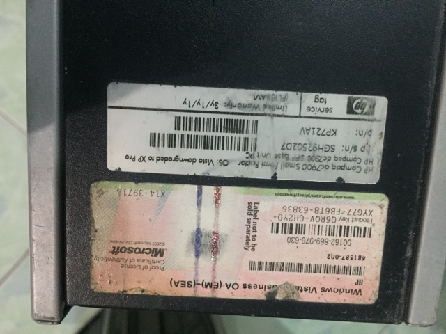 Máy bộ Hp dc7900 hàng văn phòng công ty sữ dụng | BigBuy360 - bigbuy360.vn