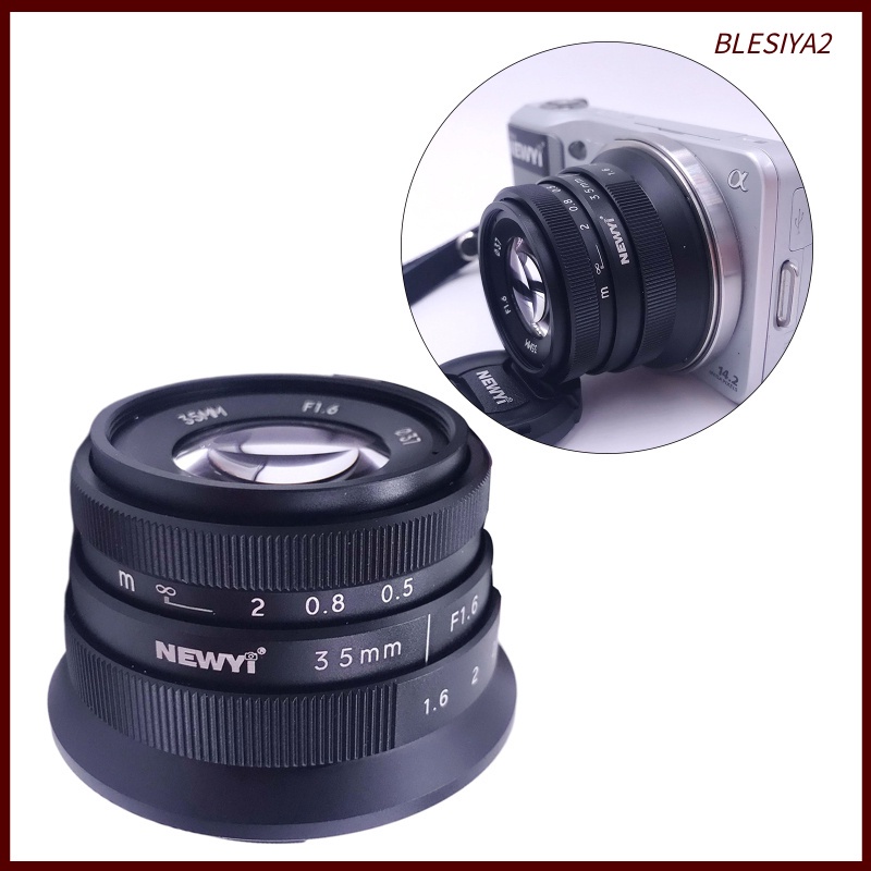 Ống Kính 35mm F1.6 Apsc Cho Sony E-Mount A5100 Nex-3 Nex-5K Nex-5T A7Ii A7Rii
