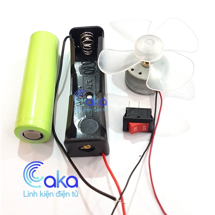 LKDT Combo chế quạt cầm tay mini Caka