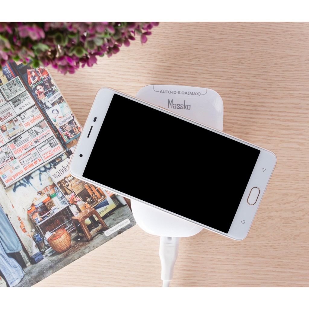 Sạc Không Dây 5 Cổng USB MASSKO - LIFE CA201