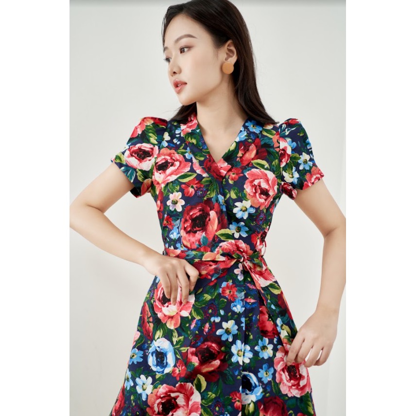 Jumpsuit short cổ sam hoa tropical 1JS1009 ADORE DRESS | BigBuy360 - bigbuy360.vn
