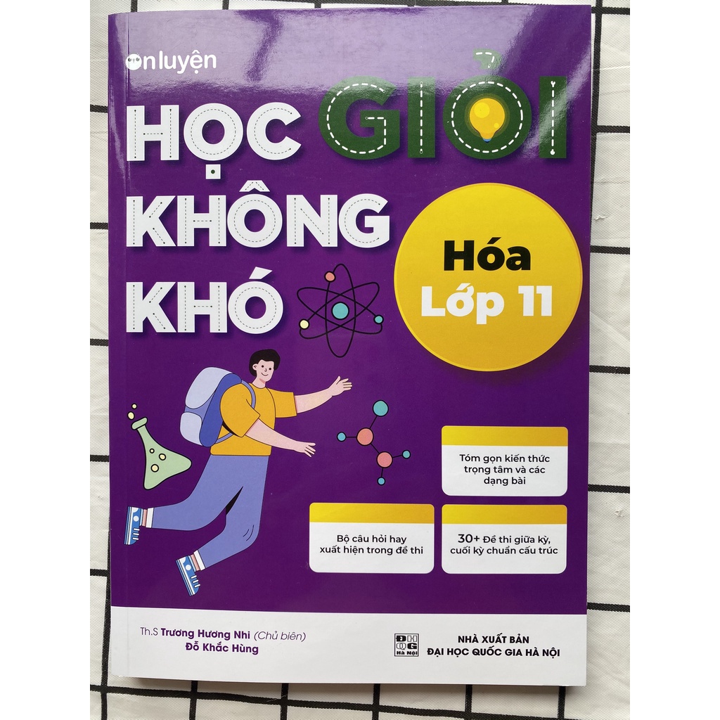 Combo 3 Cuốn Sách Học Giỏi Không Khó môn Toán, Lí, Hóa lớp 11 - Nhà sách Ôn Luyện