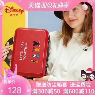 Sản phẩm mới✆Túi xách hành lý Disney Phiên bản Hàn Quốc Túi đựng đồ nhỏ gọn nhẹ 12 inch Túi đựng đồ mỹ phẩm tùy chỉnh mờ