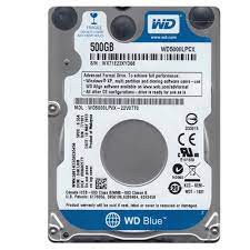 Ổ cứng Sata 500Gb / 5400rpm 2.5&quot; Bh 36 tháng