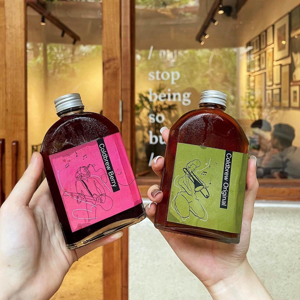 Chai Thuỷ Tinh Vuông Dẹp Nắp Nhôm Bạc 250ml~500ml