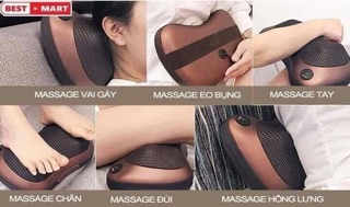 Gối massage hồng ngoại