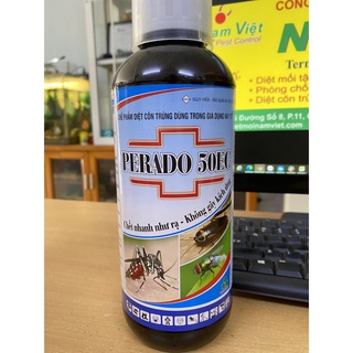 Thuốc diệt côn trùng ruồi, muỗi, kiến gián... Perado 50EC