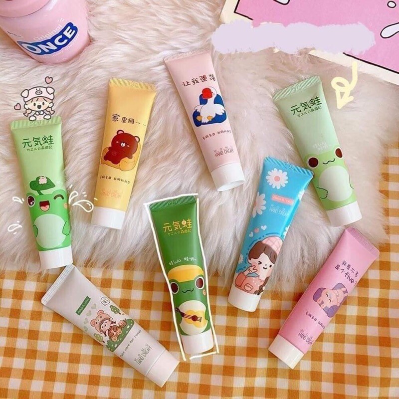 Dưỡng da tay siêu cuteeee