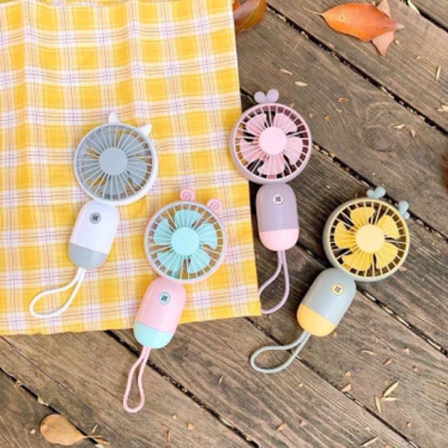 Quạt Cầm Tay Sạc USB Mini Hàn Quốc Cực Xinh | BigBuy360 - bigbuy360.vn