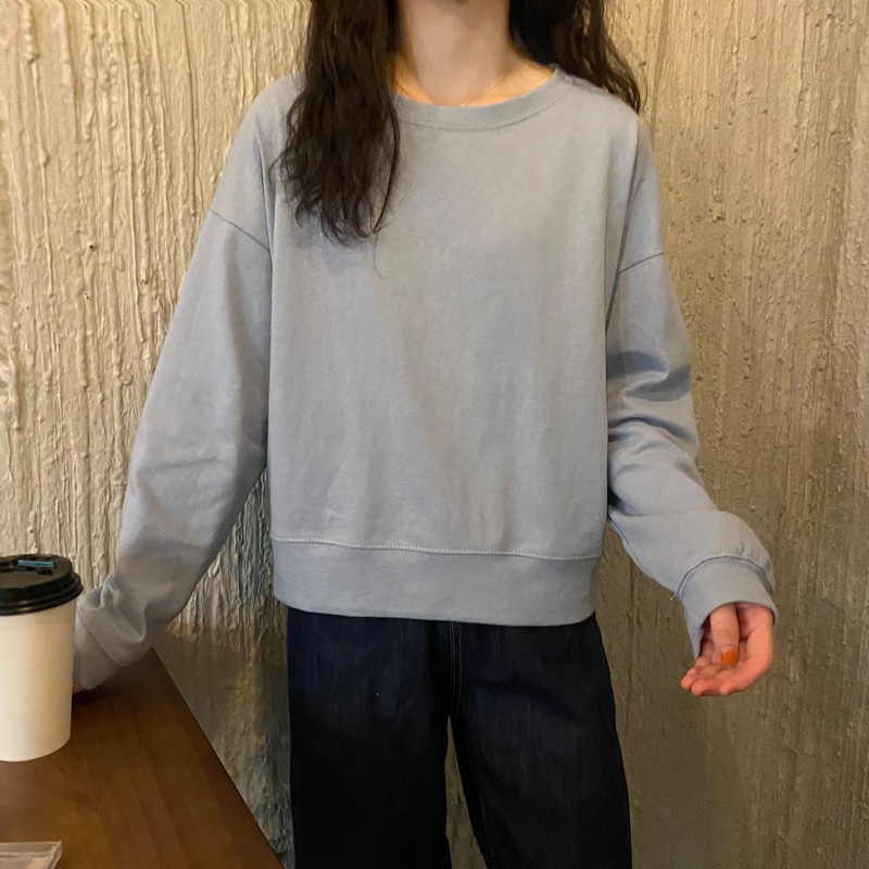 Áo Thun Dáng Rộng Dài Tay Thời Trang Dạo Phố Cá Tính 39258