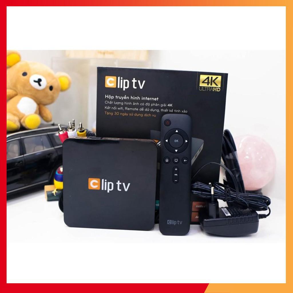  TV BOX CLIP TV-F1W chính hãng full phụ kiện - tặng chuột không dây -tặng tài khoản vip 300k 