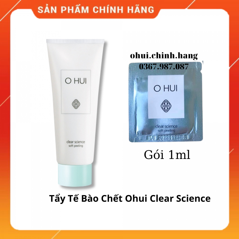Gói Tẩy Tế Bào Chết Ohui Clear Science 1ml_𝐄𝐁𝐈𝐒𝐔 𝐂𝐎𝐒𝐌𝐄𝐓𝐈𝐂𝐒