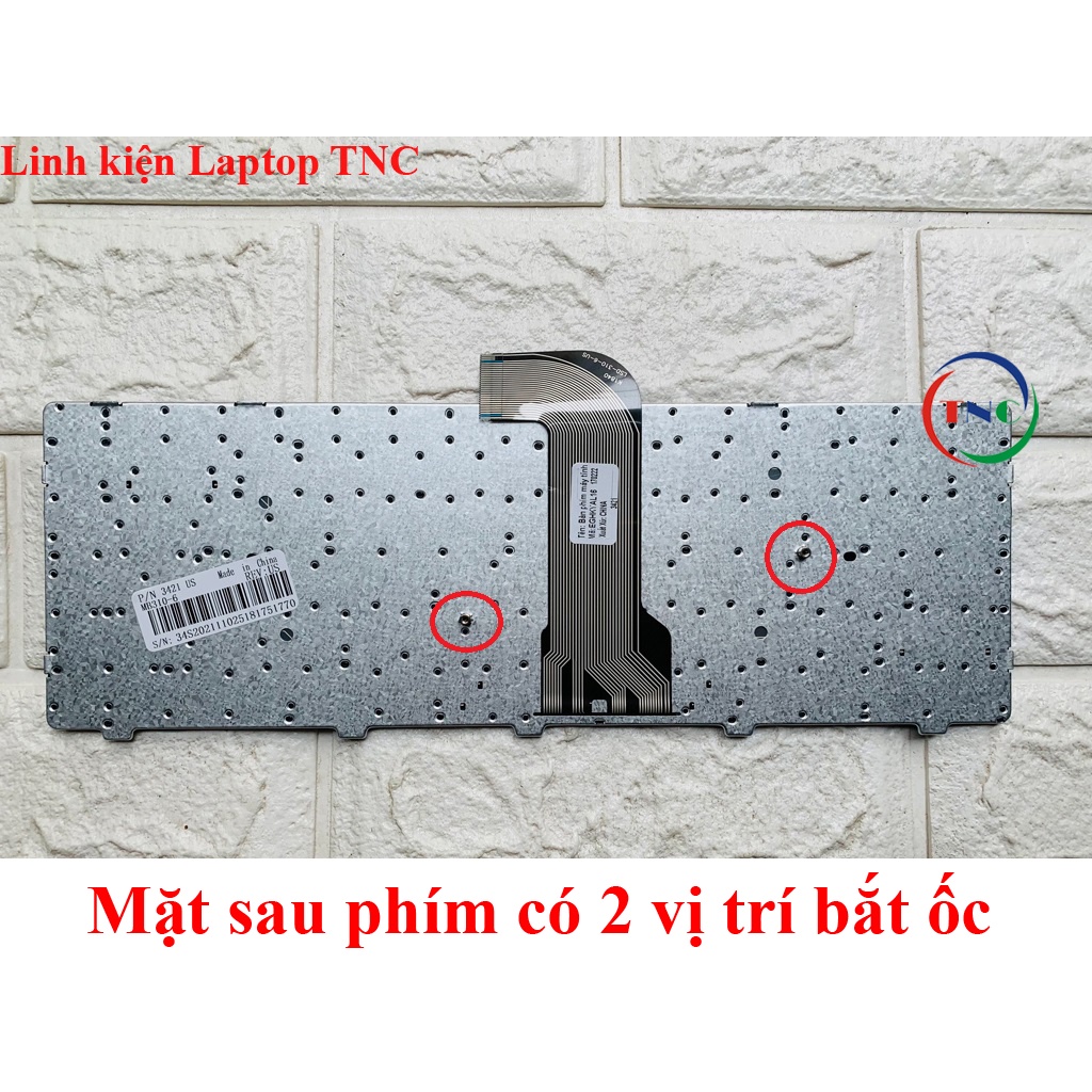 Bàn Phím Laptop Dell 3421 3437 5421 5437 5435 V2421 nhập khẩu