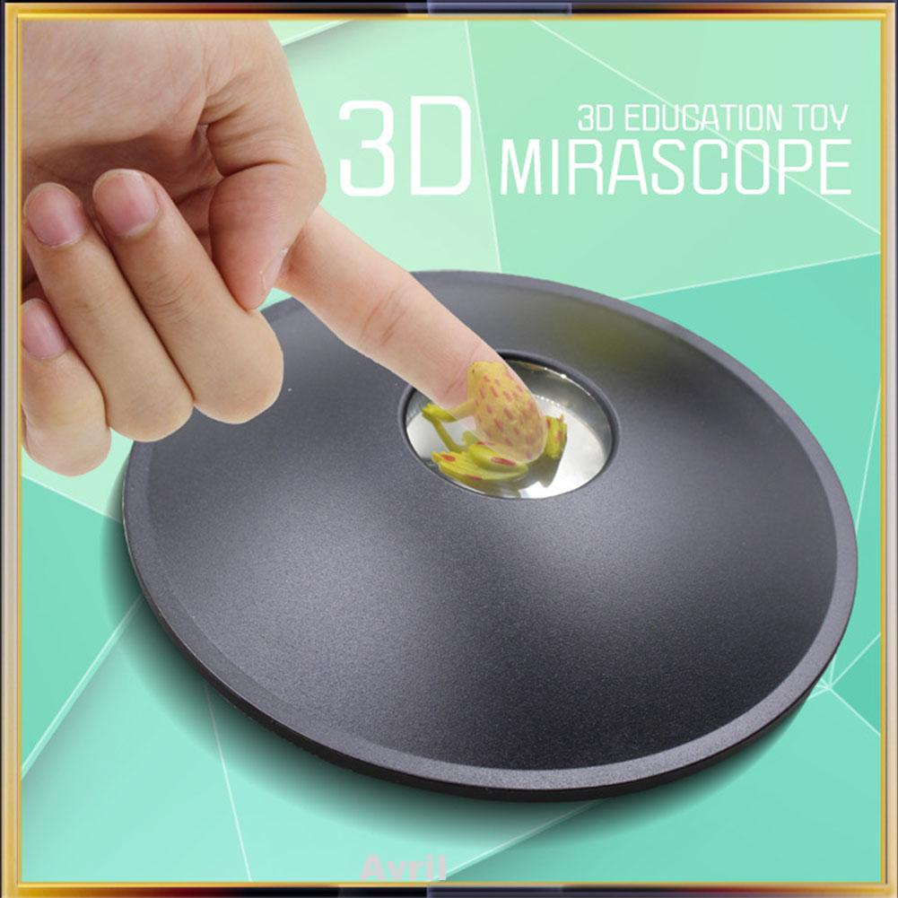 Parabolic Durable Magic Toy Home Early Education Kids Gift Optical Hologram Image Instant Illusion Maker 3D Mirascope