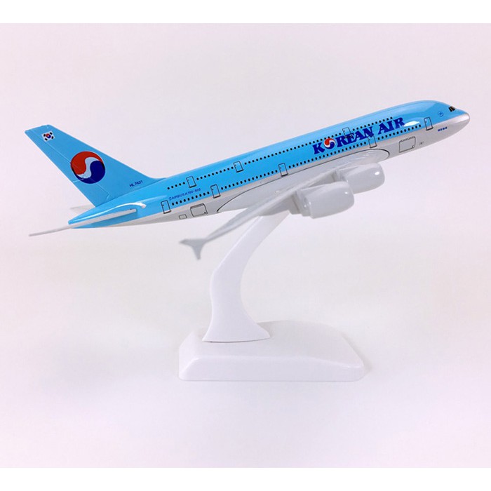 Mô hình máy bay tĩnh Korean Air_A380 (20cm)