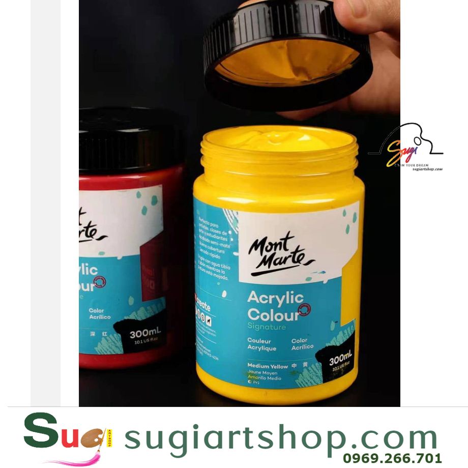 Màu Acrylic Mont Marte, Mont Marte Studio Acrylic Paint 300ml