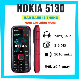 Điện thoại cổ Nokia 5130 XpressMusic giá rẻ - bảo hành 12 tháng