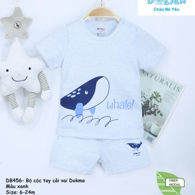 Bộ cộc cài vai modal dokma