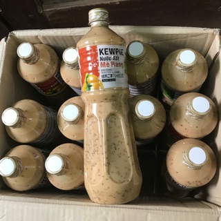 Chai sốt mè rang 1Lit kewpie - Sốt chấm mè rang