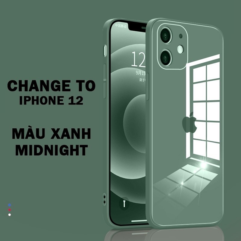 Ốp lưng iphone mặt kính cường lực 2 5/5s/6/6plus/6s/6splus/7/7plus/8/8plus/x/xr/xs/11/12/pro/max/plus/promax