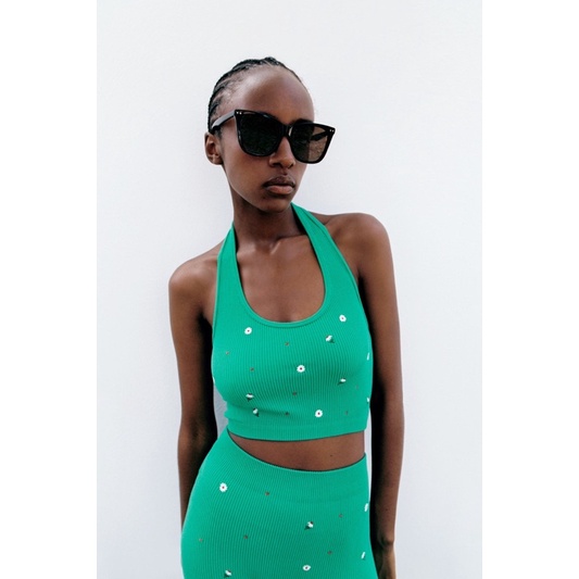 Áo ZA.RA Halter Top hàng XK