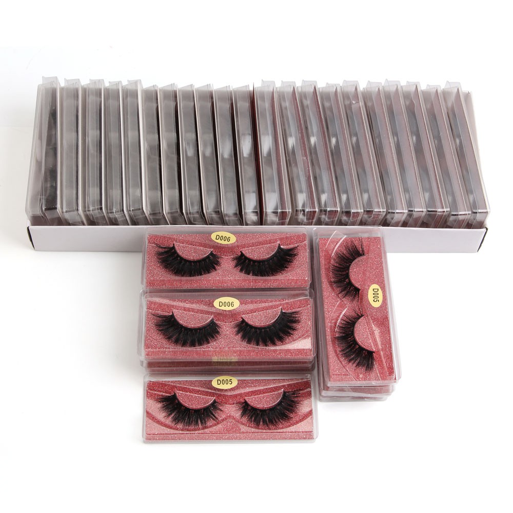 MAGEFY 3D Lông mi giả 1 cặp/Tổng hợp lông mi giả cao cấp/Bộ 1 đôi lông mi giảvà mượt bằng lông chồn  điểm handmade