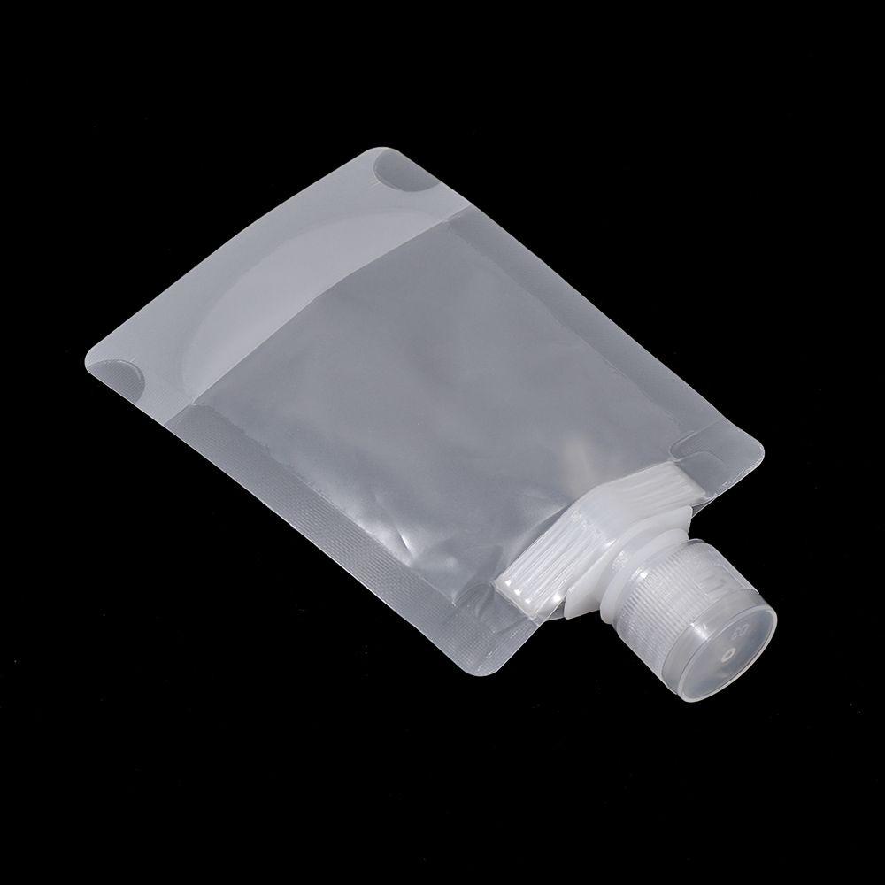 Túi Nhựa Trong Suốt 50ml/100ml Đựng Xà Phòng/Dầu Gội Đầu Tiện Lợi Cho Du Lịch