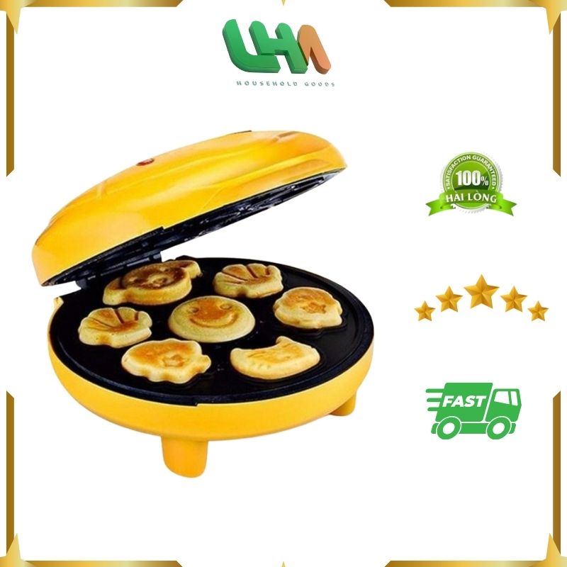 Máy nướng bánh bông lan hình thú dễ thương
