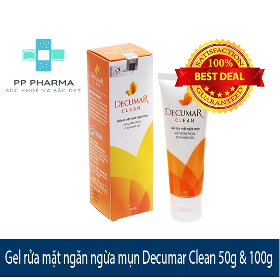 Gel Rửa Mặt - Decumar Clean 50g & 100g