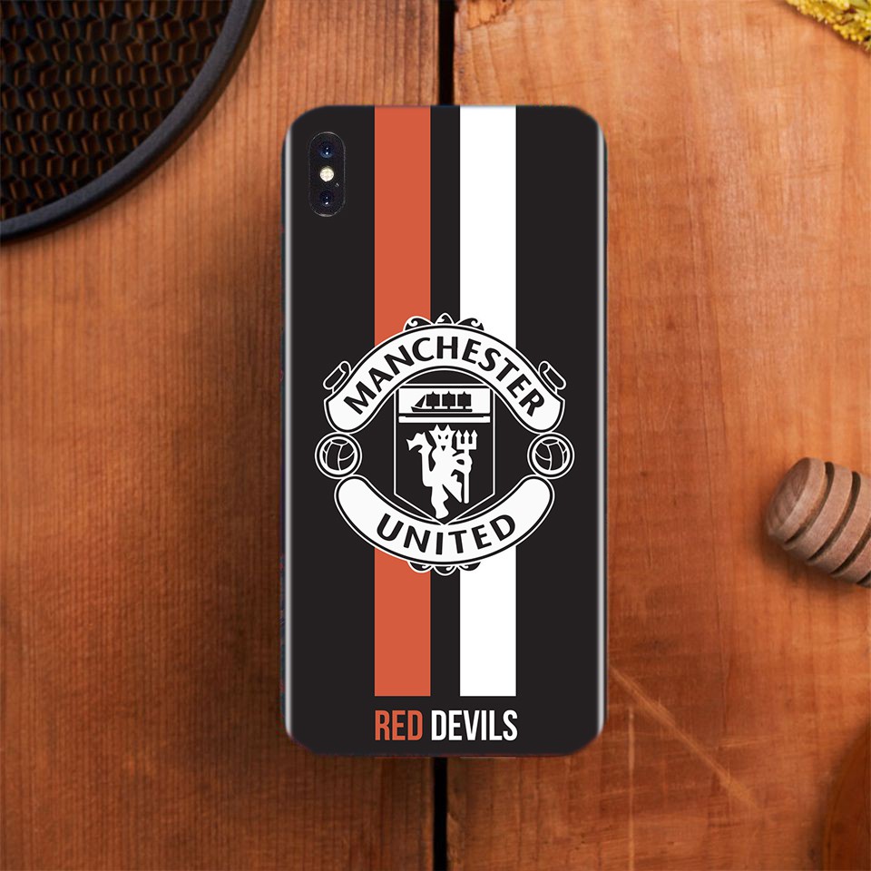 Miếng Dán Skin Điện Thoại In Hình Manchester United MU Cho Iphone 6/ 7/ 8/ X/ XS/ 11/ 11 Pro Max Và Các Dòng Máy Android