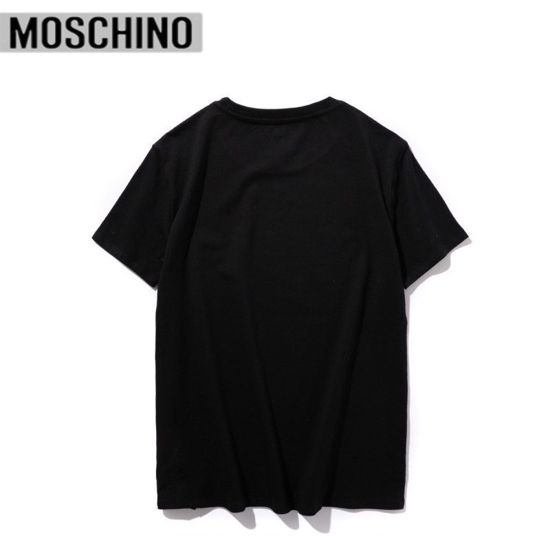 Áo Thun Tay Ngắn In Chữ Moschino Cho Cặp Đôi