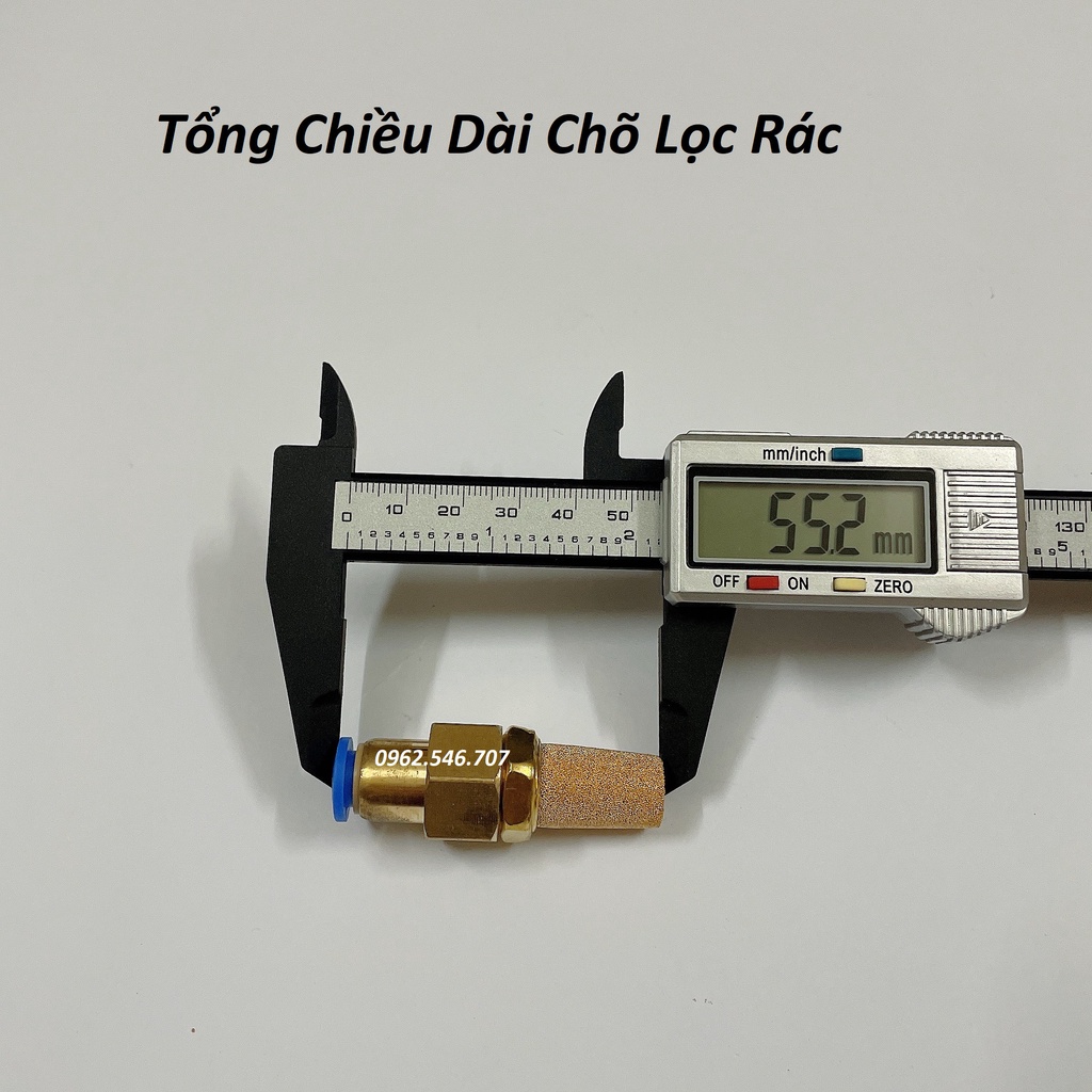 Chõ, rọ đồng lọc nước, lọc cặn bẩn cho bơm phun sương ống 8mm, 8 ly