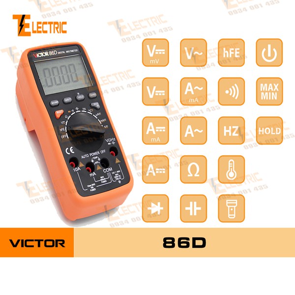 Đồng hồ vạn năng Victor 86D