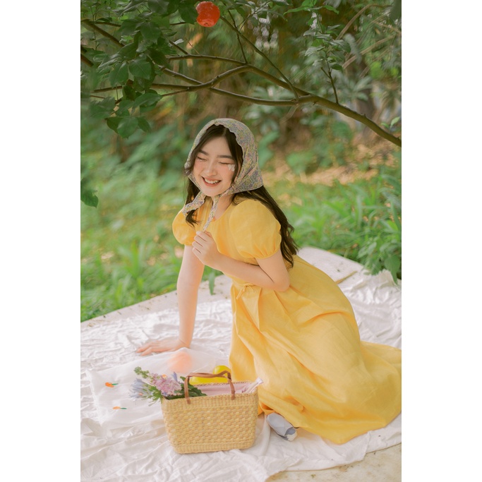 Sumire Store Đầm linen Du Dương