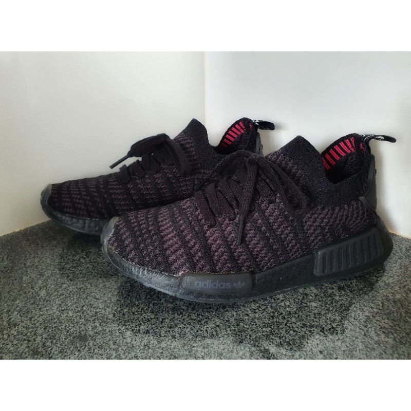 Giày 2hand (Sz 37,1/3 - 23,5cm) - Adidas NMD R1 STLT Triple Black