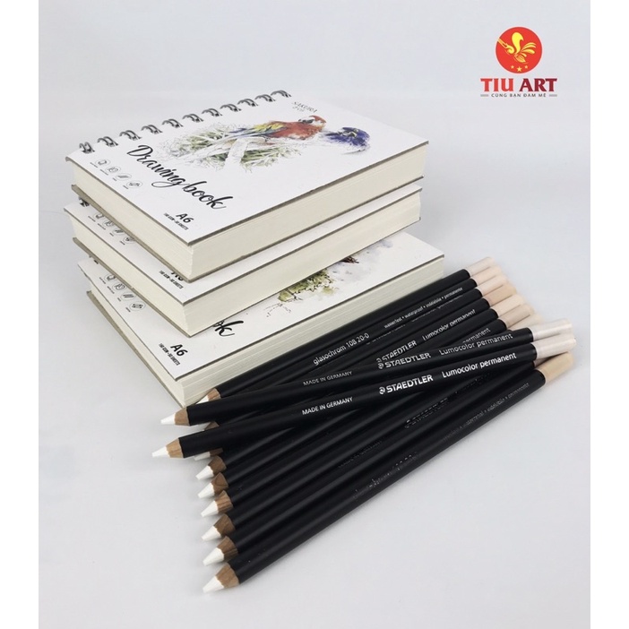 BÚT CHÌ TRẮNG vẽ giọt lệ Staedtler