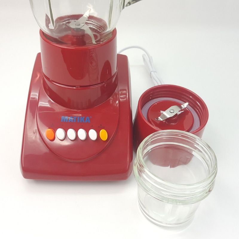 Máy xay sinh tố cao cấp Matika MTK-3105 cối thủy tinh chính hãng
