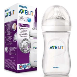 Bình sữa Avent Natural 125 260ml [Được chọn núm 1 -> 5][Cam kết chính hãng]