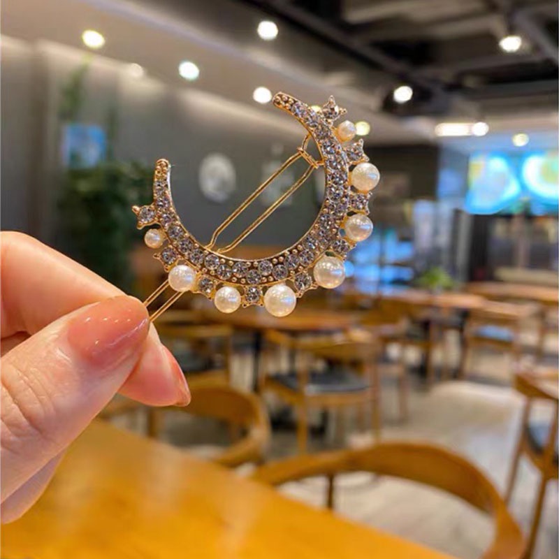 Kẹp Tóc Hình Hoa / Sao Biển / Ngọc Trai Thời Trang 2022 Cho Bé Gái