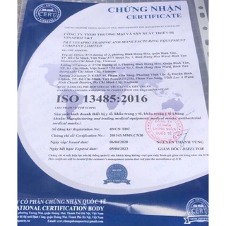 Khẩu trang kf94 4D Vinapro
