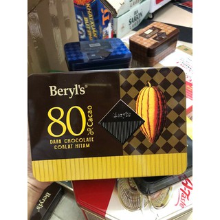 Socola Beryl’s 80% cacao 108g