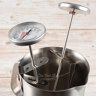 Nhiệt kế sữa bọt sữa trà sữa cà phê inox nhiệt kế bọt sữa nhiệt kế thực phẩm