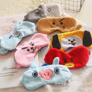 [Siêu rẻ] bịt mắt ngủ BT21 dễ thương Hàng như hình nhé