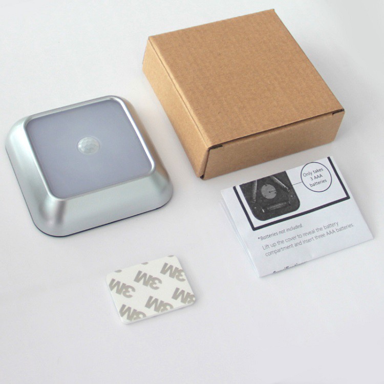 Đèn Led Cảm Biến❤️FREESHIP❤️Đèn Cảm Ứng Chuyển Động, Dán Tường Cảm Biến Thông Minh Gắn Tủ Quần Áo, Hành Lang v2