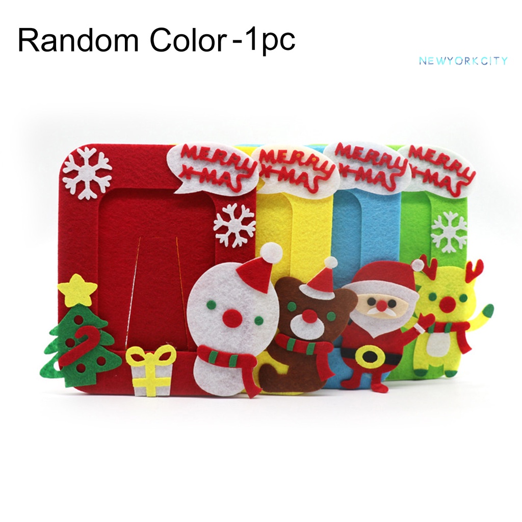 Khung Ảnh Giáng Sinh Năm Mới Tự Làm Dễ Lắp Ráp