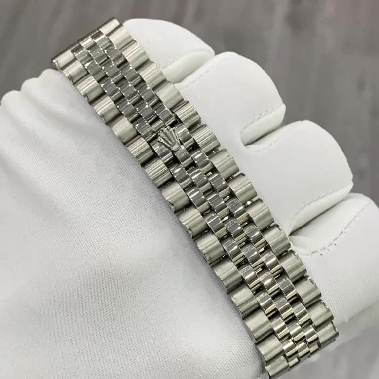 Đồng hồ Nam Rolex máy nhật mặt đen số đá 41mm dòng cơ Automatic