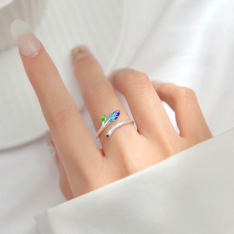 Nhẫn nữ bạc 925 Bảo Tín Silver có thể điều chỉnh size Janna Ring