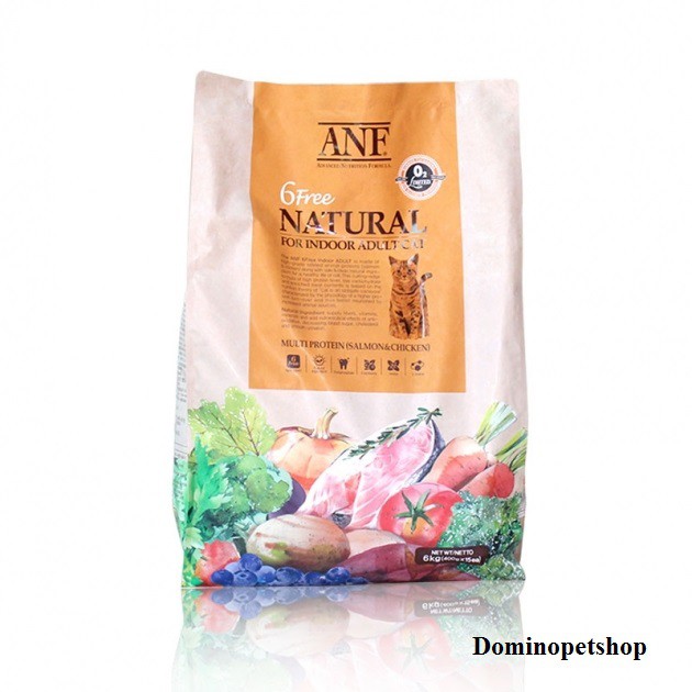 [6kg] ANF - 6 Free - Thức ăn hạt hữu cơ cho mèo trưởng thành 6kg