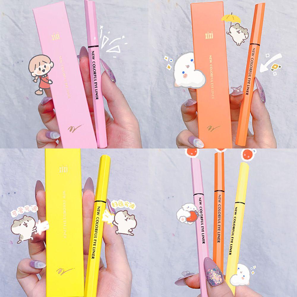 Bút Kẻ Mắt Màu Đen Nhanh Khô Chống Thấm Nước Lâu Trôi Thiết Kế Dễ Thương