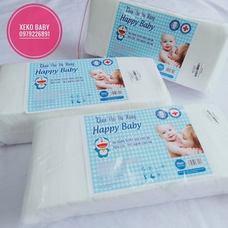KHĂN VẢI KHÔ ĐA NĂNG HAPPY BABY 500gram,900gram